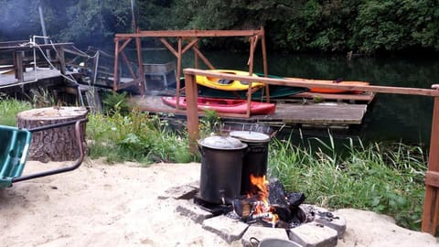 Secluded Lakefront Yurt with Private Beach near Portland, Oregon House in Dunes City