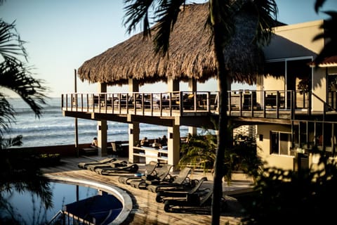 Patio, Beach, Pool view, Swimming pool