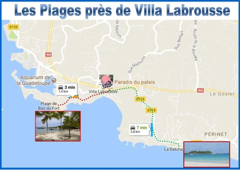 Villa Labrousse (Atypical) Bed and Breakfast in Le Gosier