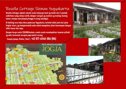 Rosella Cottage - Homestay - Kitchen Yogyakarta Campground/ 
RV Resort in Special Region of Yogyakarta