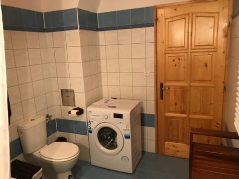 Toilet, Bathroom, washing machine