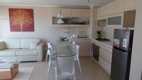 Kitchen or kitchenette, Living room