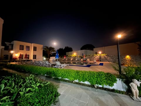 Property building, Night, Garden view, Pool view