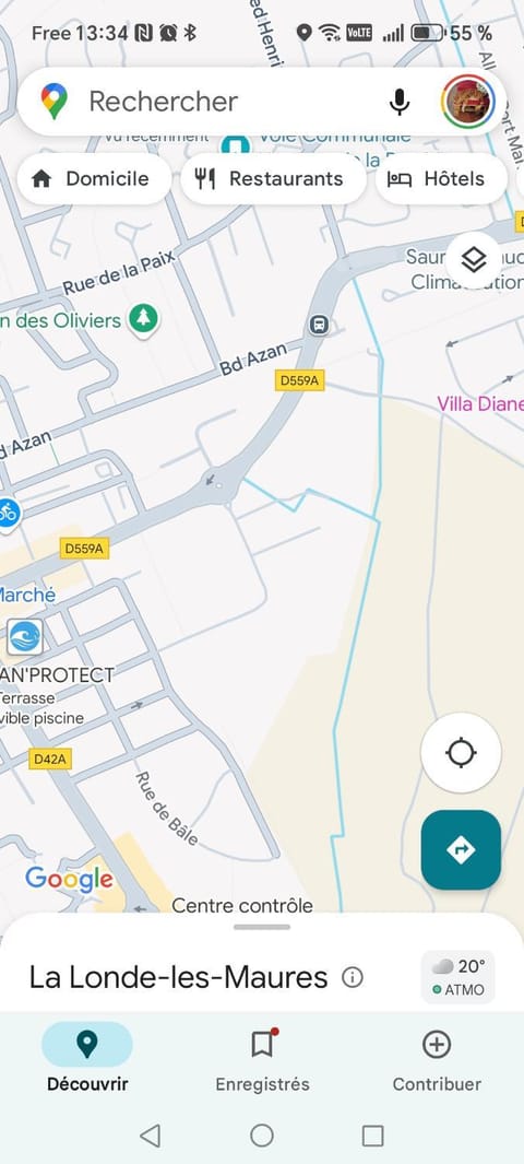 Chez Béné Bed and Breakfast in La Londe-les-Maures