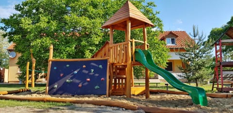 Property building, Day, Children play ground