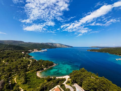 Bird's eye view, Beach, Mountain view, Sea view