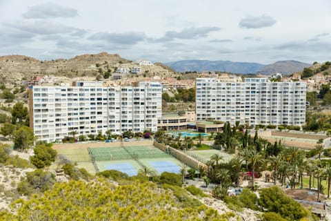 Property building, Natural landscape, Bird's eye view, Garden, Mountain view