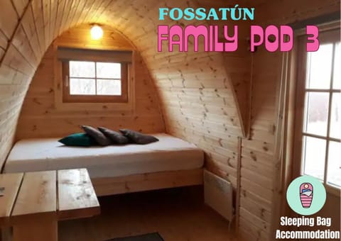 Fossatun Camping Pods & Cottages - Sleeping Bag Accommodation Campground/ 
RV Resort in Southern Region