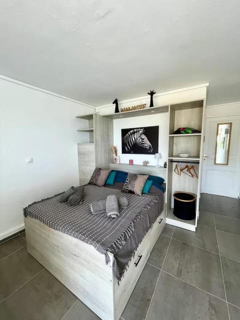 Beau studio- vue mer- Plage à pied Apartment in Les Abymes