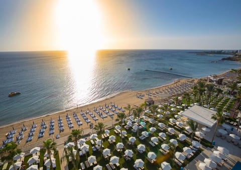 Day, Natural landscape, Bird's eye view, Beach, Sea view, Sunrise, Sunset, sunbed