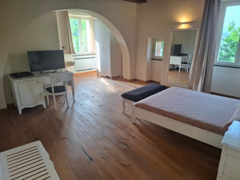 Bed, TV and multimedia, Bedroom