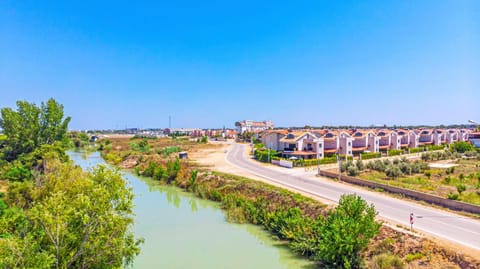 Spring, Day, Neighbourhood, Natural landscape, Bird's eye view, River view