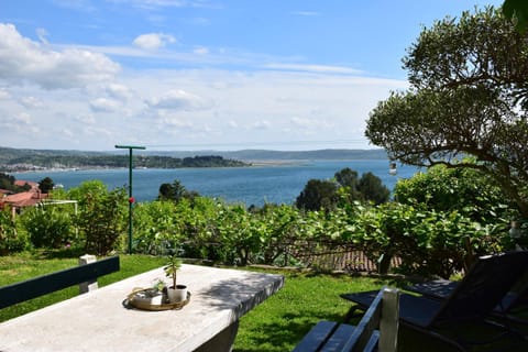 Patio, Seating area, Sea view