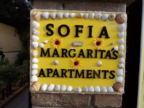 Sofia Margarita's Rooms Inn in Saint Gordios beach