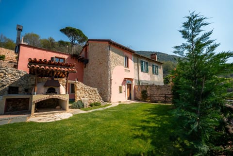 Property building, Spring, Garden, Garden view