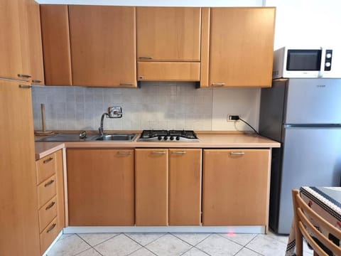 Kitchen or kitchenette, dishwasher