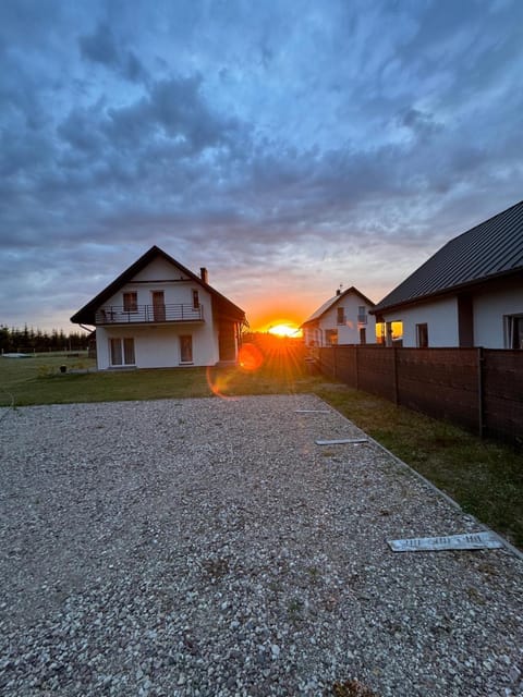 Property building, Natural landscape, Sunset