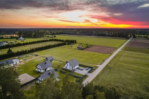 Property building, Day, Natural landscape, Bird's eye view, Sunset