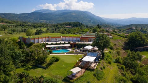 Property building, Bird's eye view, Garden view