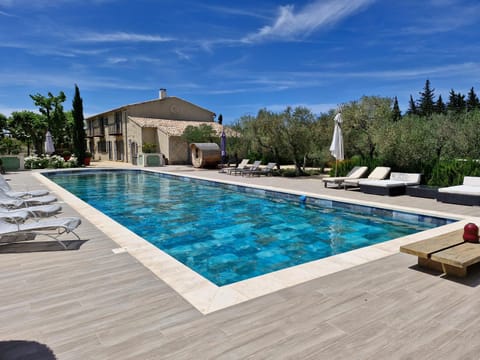 Sauna, View (from property/room), Pool view, Swimming pool, sunbed