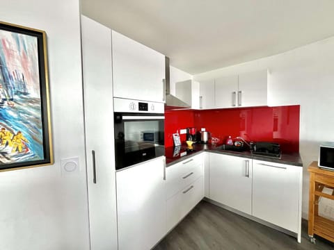 Étel : Appartement 3 pièces, vue mer, balcon, parking privé - FR-1-479-232 Apartment in Étel