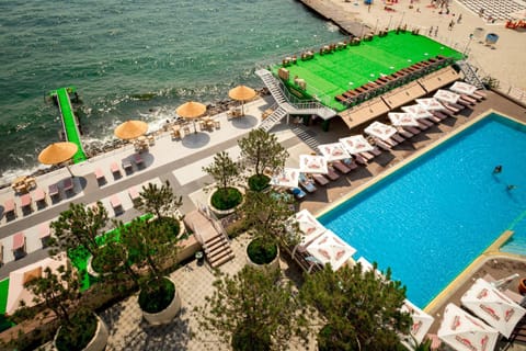 Bird's eye view, Balcony/Terrace, Pool view, Swimming pool