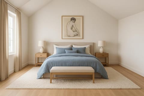 La Folie Giverny - Villa Premium - 3 Suites VIP - 8 Pièces 150M2- Centre Village - Maison privatisée -Jardin paysagé - Parking- Villa in Giverny