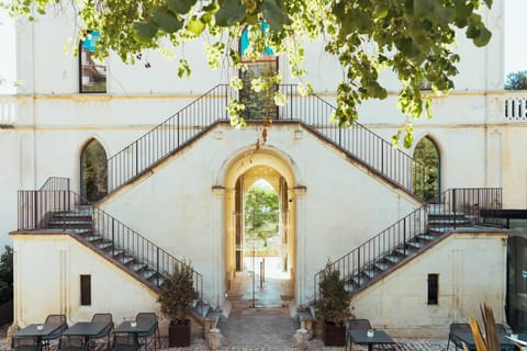 Property building, Garden, Inner courtyard view