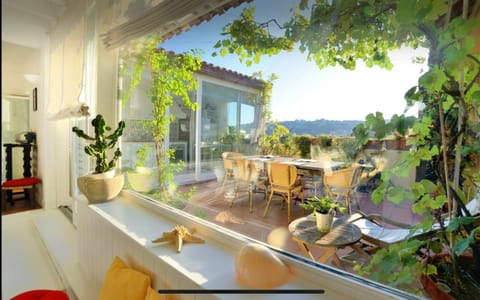 Balcony/Terrace, Living room, Garden view