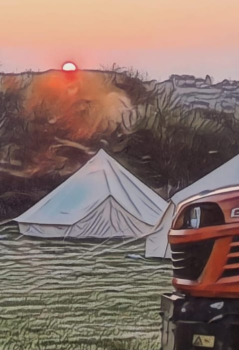 Bell Tent 1 Nature lodge in Saint Austell