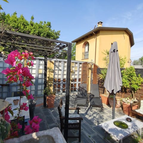 Property building, Patio, Garden view