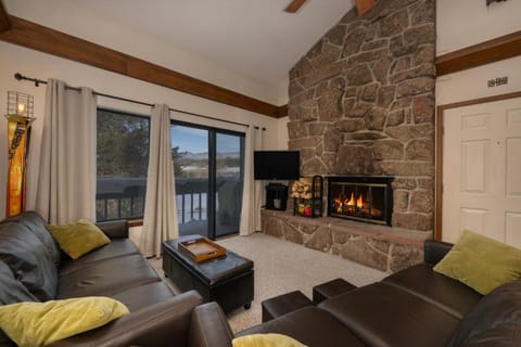 Outdoor Pool, Fireplace, Athletic Club, Covered Balcony with Views Apartment in Fraser