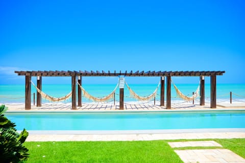 Day, Natural landscape, Beach, Pool view, Sea view, Swimming pool, sunbed