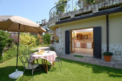 Summer, Garden, Mountain view