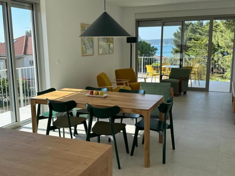 View (from property/room), Living room, Dining area