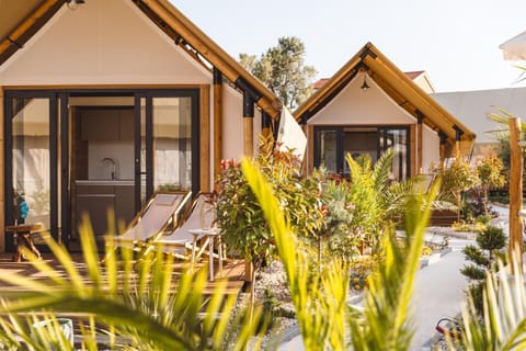 Property building, Garden view