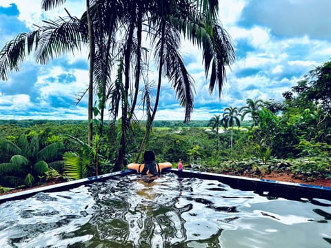 Natural landscape, Pool view, Swimming pool