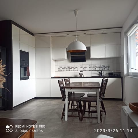 Kitchen or kitchenette, Dining area, stove