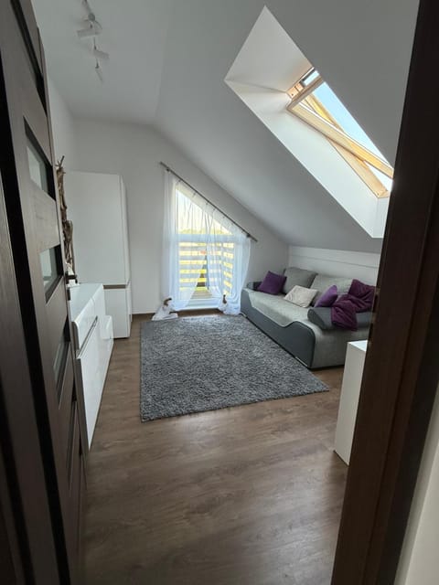 Bed, Living room, Photo of the whole room, Seating area, Bedroom