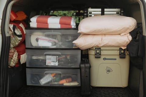 Hawaiian Overlanders Luxury tent in Kalaoa