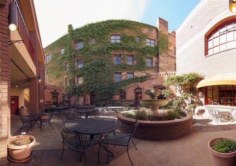 Property building, Patio