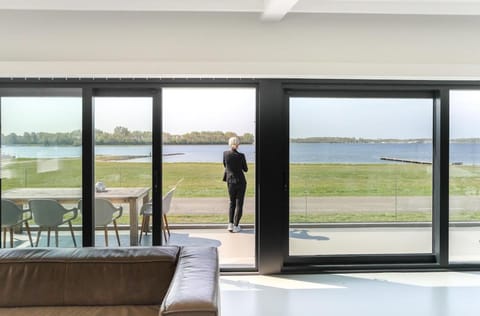 Natural landscape, View (from property/room), Dining area, Lake view