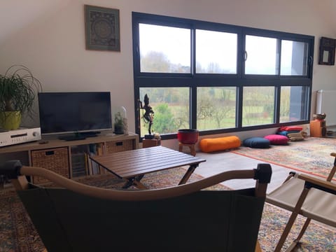 Chambre Forêt du Domaine de la Belle Verte Bed and Breakfast in Normandy