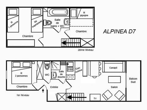 Résidence Alpinea Apartment in Les Allues