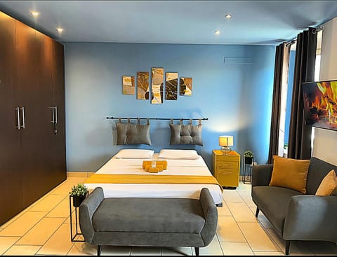 Bed, Bedroom