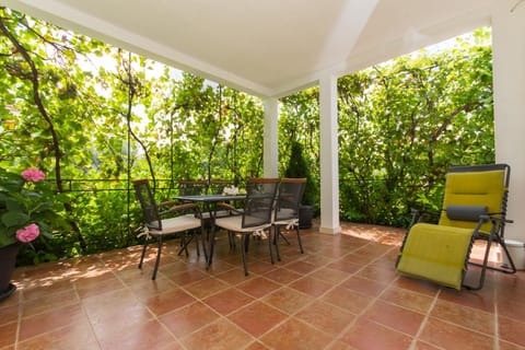 Balcony/Terrace, Food and drinks, Animals, Garden view