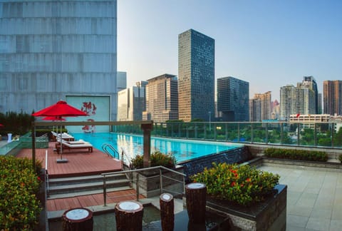 Pool view, Swimming pool