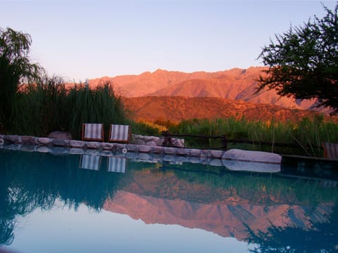 Natural landscape, Swimming pool