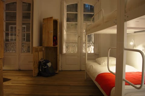 Photo of the whole room, bunk bed