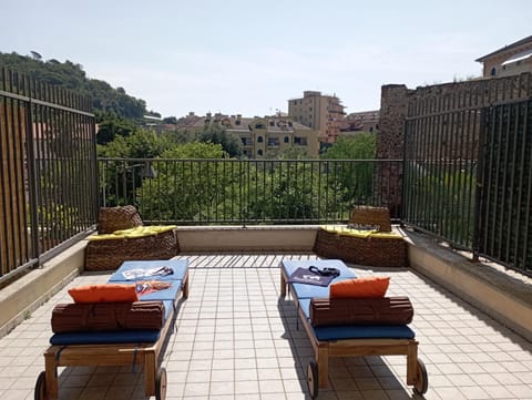 Balcony/Terrace, sunbed